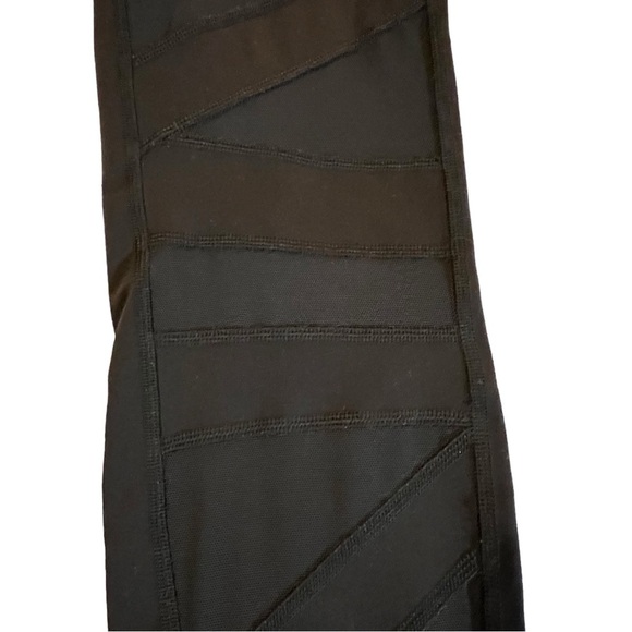 Lululemon Wunder Under Pant High Rise*Tech Mesh 28" Black Yoga 2 lace inset - Picture 16 of 16